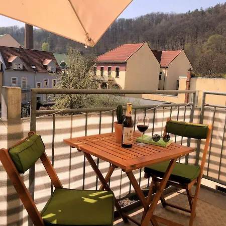 Kurzmalweg -balkon- Appartement Meißen